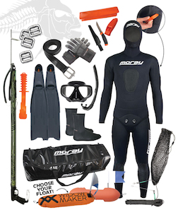 All Packages: Ultimate Spearfishing Package Black