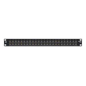 Accessories: Black Lion Audio PBR-PBR TRS³ 48-point TRS patchbay with rear-mounted 3-way mode switches for Normal, Half-normal, and Thru operation