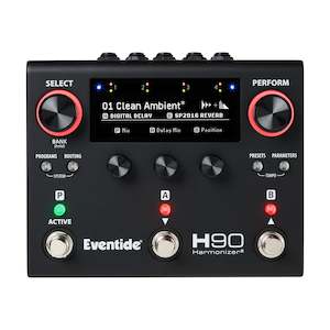 Eventide H90 DARK Premier Multi-FX pedal with 62 studio-quality effects and flex&hellip;