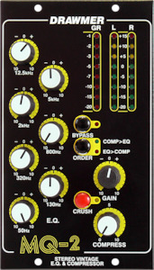 500 Series: Drawmer MQ-2  500 Series Stereo Equaliser and Compressor