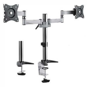 BRATECK 13-27" Dual Monitor Desk Mount