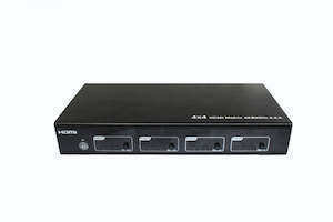 Hdmi Matrix Switchers: 4x4 HDMI2.0 Matrix Switch Support 4K@60hz YUV4:4:4, 18Gbps, HDCP2.2, HDR