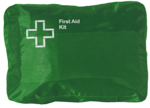 Small Green First Aid Bag Empty- 50% Discount