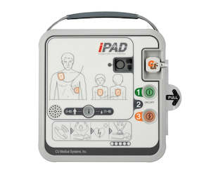 Defibrillators: iPAD CU-SPR Defibrillator - Our Most Water & Shock Resistant Defibrillator