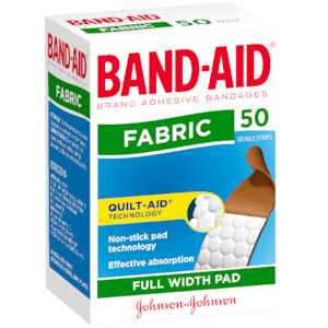 Band-Aid Fabric Plasters 50's