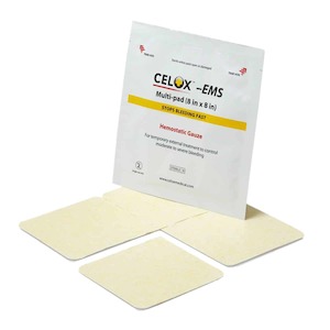 Celox EMS Blood Clotting Gauze 8" x 8"
