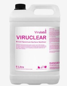 Health Hygiene: Viruclear - Broad Spectrum Surface Sanitiser 5L
