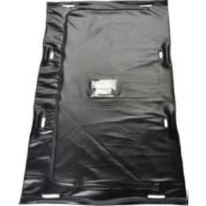 Body Bags: Black Heavy Duty Vinyl Body Bag