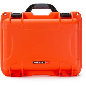 Medical Bags Cases: NANUK 915 Hard Case With Foam- ORANGE