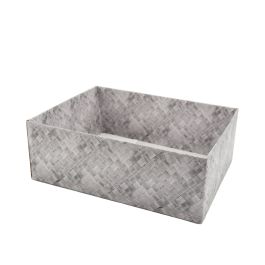 Products: Woven Design Hamper Box Med 34Lx26Wx12Hcm Pk/10 - Grey Oceans Floral