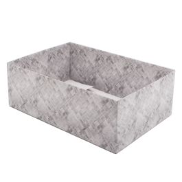 Products: Woven Design Hamper Box Large 45Lx31Wx15.6Hcm Pk/10 - Grey Oceans Floral