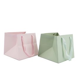 Products: Flower Carrier Bag w/Handles 20Sqx18Hcm Pk/10 Oceans Floral