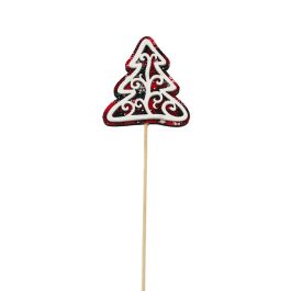 Nordic Wooden Xmas Tree Pick 6.5Wx7Hx31.5Lcm Pk/12 - Multi Oceans Floral