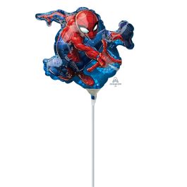 Mini Shape Spider-Man - Blue/Red Oceans Floral