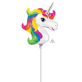 Mini Shape Unicorn - White/Multi Oceans Floral