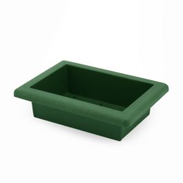 Plastic Everyday Dish 20Lx15Wx5.5Hcm - Green Oceans Floral