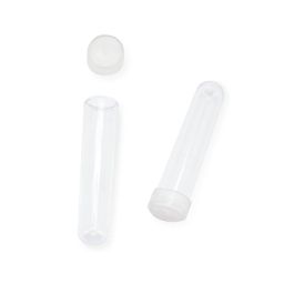 Plastic Water Tube/Vial 2Diax10Hcm Pk/100 - Clear Oceans Floral