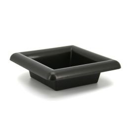 Products: Plastic Square Arrangement Tray 12.5Sqx3.75Hcm - Black Oceans Floral