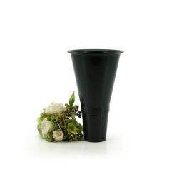 Plastic Replacement Vase for Flower Stand 20Diax33Hcm - Black (5132A) Oceans Floral