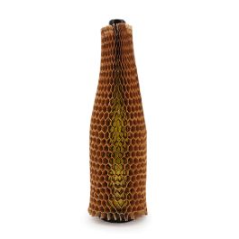 Products: Paper Honeycomb Wine Bottle Sleeve 35cm Long Pk/50 - Natural Oceans Floral