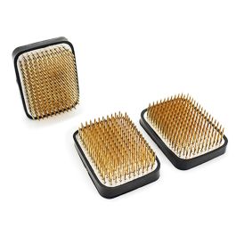 Products: Ikebana Kenzan Flower Pin Holder 50x70mm 320gm - Black Oceans Floral