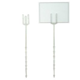 Plastic Card Holder Pk/100 - Clear (10-CHO) Oceans Floral