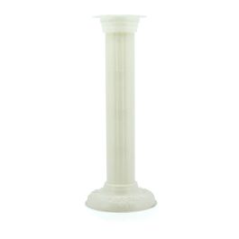 Products: Plastic Pillar Large 26.5Diax94Hcm - White Oceans Floral