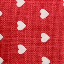 Polyester Little Hearts Ribbon 38mmx10m - Red/White Oceans Floral
