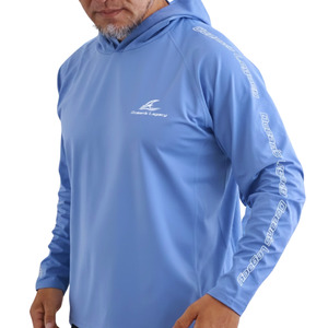 Products: Lightweight Hoodie UPF50 - Light Blue Oceans Legacy New Zealand