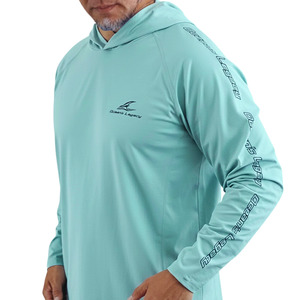 Lightweight Hoodie UPF50 - Seaform Green Oceans Legacy New Zealand