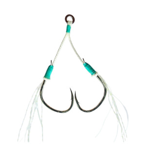 Products: Stinger Twin Assist Hooks, Even Tie for Slow Pitch
