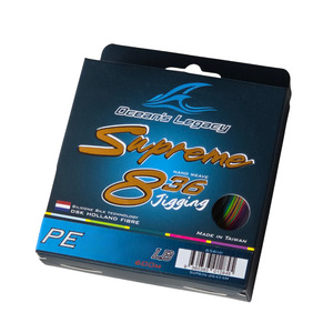 Products: Supreme 836 Jigging PE Braid 600m for Deepwater Use
