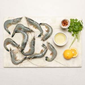 Prawns Nz: Frozen New Caledonian (31/40) Paradise Prawns Whole (Raw) BB 30/3/25