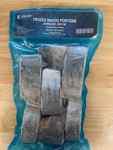 Fish Nz: Frozen Wahoo (Ono) Portions 1kg