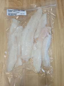 Fish Nz: Frozen Fillets - Blue Cod CUTLETS 'Chatham Island' 500g