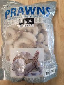 Frozen Prawns Cutlets (Raw) White Tiger 21/25
