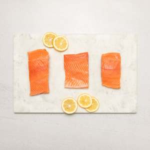 'Mt Cook' Salmon Portion (Skin On, Bone Out) 150g