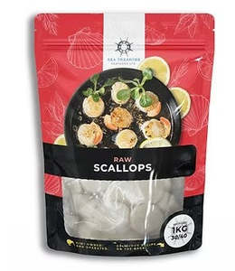 Shellfish Nz: Scallops - Hokkaido 30/40 IQF