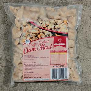 Shellfish Nz: Frozen Cooked Clam Meat