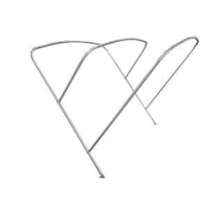 Bimini Stainless Steel Frame Replacements: Bimini Frame Replacements for 3 Bow Bimini Top -6ft (Stainless Steel)