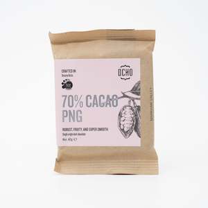 Ocho Vegan: 70% Cacao PNG
