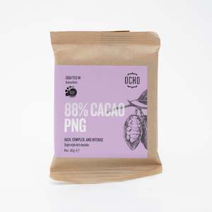 Ocho Vegan: 88% Cacao PNG