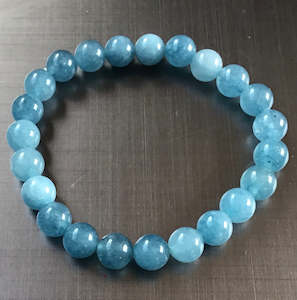 Bracelets Beads: Angelite bracelet 8mm