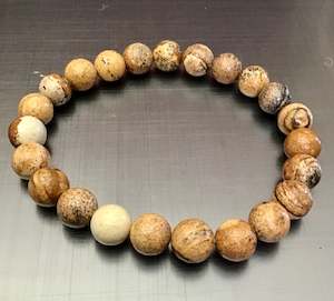 Bracelet, picture Jasper 8mm