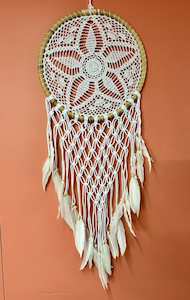 Dream Catcher Featured: Wall hanger, Flower Power, 42cm