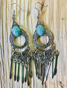 Earrings fashion silver