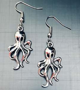 Earrings: Earrings octopus