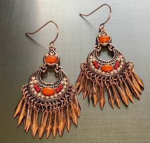 Earrings boho princess