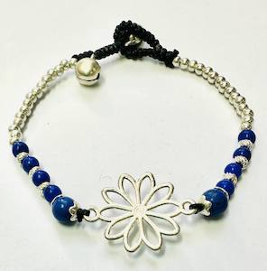 Bracelet flower with beads