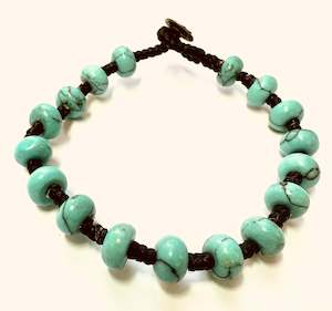 Bracelet turquoise stone beads